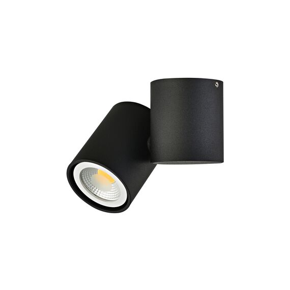 Donolux A1594Black/RAL9005 Накладной/поворотный алюминиевый светильник под сменную лампу, изображение 3