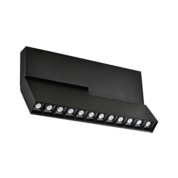 Donolux DL18786/12M Black Светодиодный светильник для магнитного шинопровода, 12Вт, изображение 3