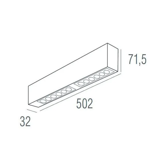 Donolux DL18515S121A12.48.500WB Подвесной светодиодный светильник 0,5м 12Вт 48°, изображение 5