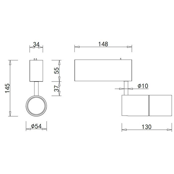 Donolux DL18789NW15WM Светодиодный светильник для магнитного шинопровода, 15W, 4000К, изображение 5