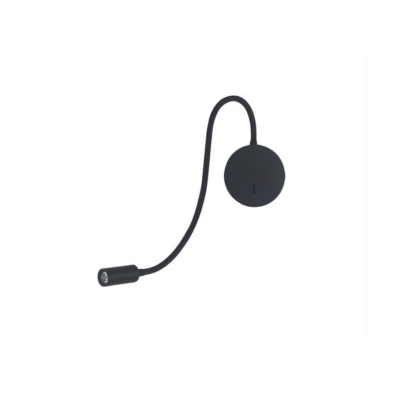 Donolux W111043/1 black Настенный светодиодный светильник, 3Вт, изображение 3