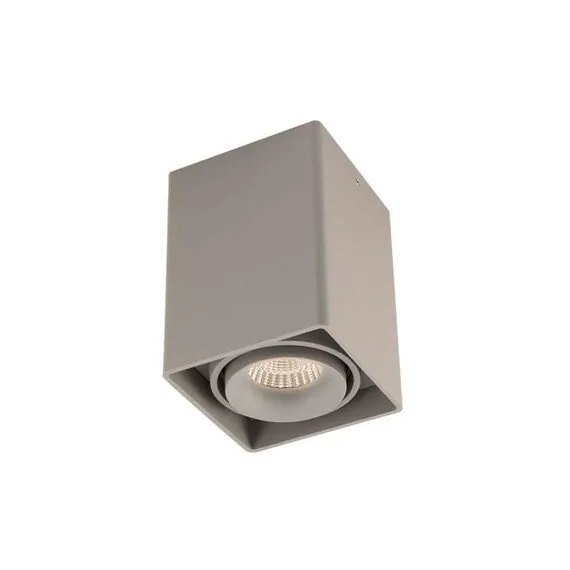 Donolux DL18611/01WW-SQ Silver Grey Накладной светильник под сменную лампу, изображение 2