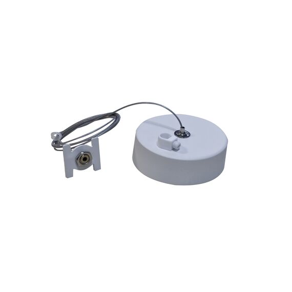 Donolux Suspension kit DLMWhite1 Подвесной комплект для магнитного шинопровода с отверстием для провода, изображение 3