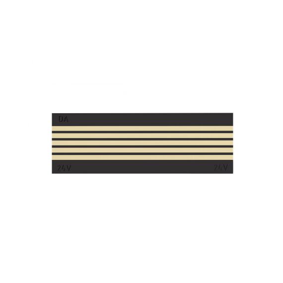 Donolux Short Plate DLMX Black Sp Декоративная плата для магнитного шинопровода