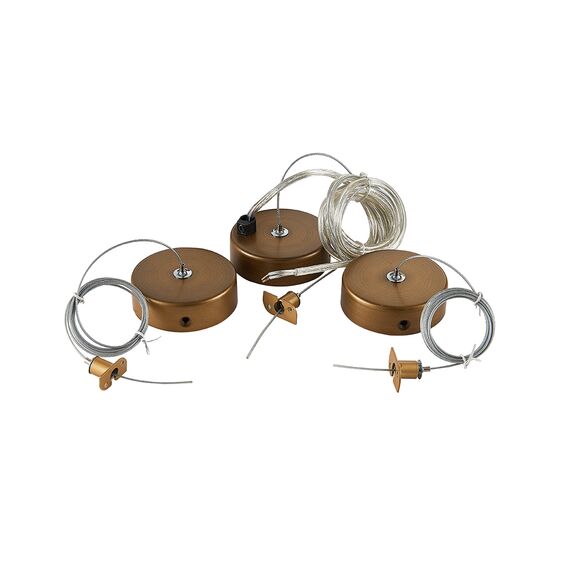 Donolux Suspension kit DLM900RBlack Bronze Подвесной комплект для круглого магнитного шинопровода, изображение 3