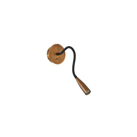 Donolux W111044/1Black Bronze Настенный светодиодный светильник, 3Вт