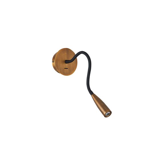 Donolux W111044/1Black Bronze Настенный светодиодный светильник, 3Вт, изображение 3