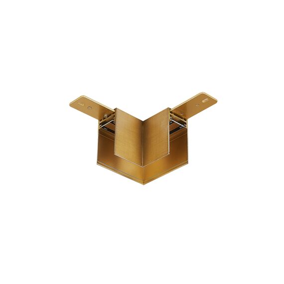 Donolux L corner DLM/Black Bronze L-образный угол-соединитель для подвесного/накладного магнитного шинопровода, изображение 3