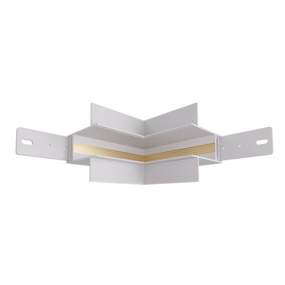 Donolux Inner corner DLM01W Sp Внутренний угол-соединитель для встраиваемого магнитного шинопровода, изображение 3