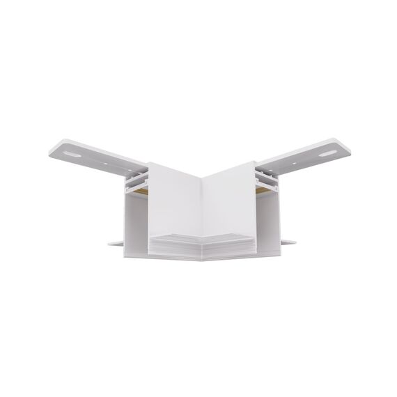 Donolux L corner DLM01W Sp L-образный угол-соединитель для встраиваемого  магнитного шинопровода, изображение 3