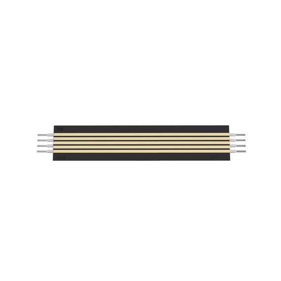 Donolux Electrical Plate 140 DLMX Black Sp Электрическая плата для магнитного шинопровода 140мм, изображение 2