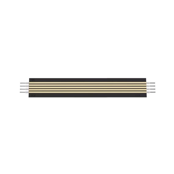 Donolux Electrical Plate 150 DLMX Black Sp Электрическая плата для магнитного шинопровода 150мм, изображение 3