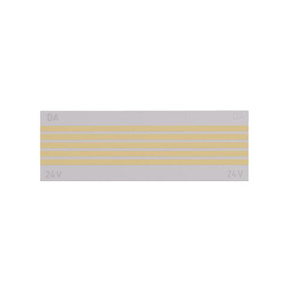 Donolux Short Plate DLMX White Sp Декоративная плата для магнитного шинопровода, изображение 3