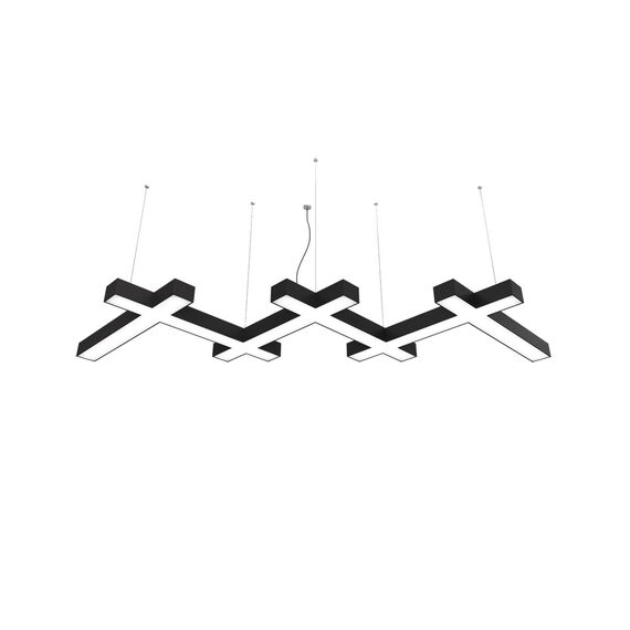Donolux DL155X46NW115 RAL9005 spec Подвесной светодиодный светильник 115Вт 4000K, изображение 3