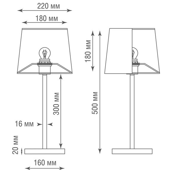 Donolux T111048.1A SABL Настольная лампа, изображение 4