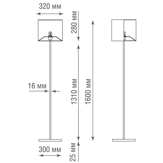 Donolux T111048.1B SCBL Торшер, изображение 4
