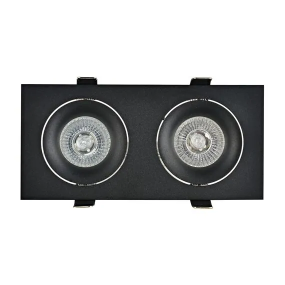 Donolux DL18412/02TSQ Black Встраиваемый поворотный светильник под сменную лампу, изображение 5