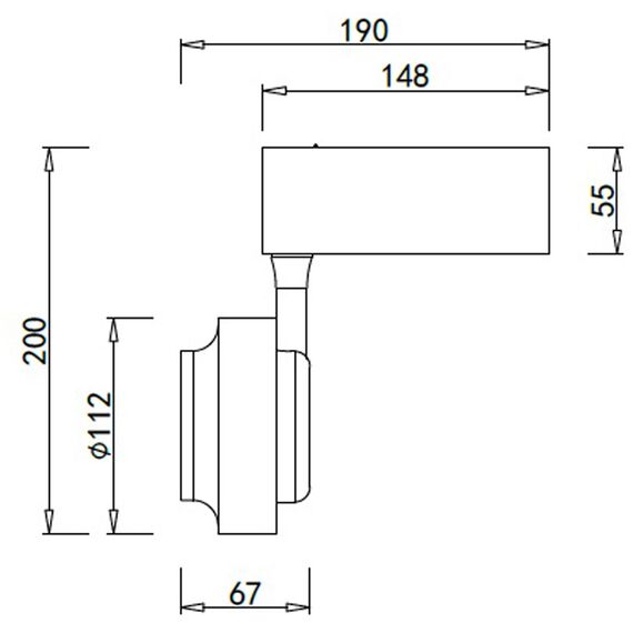Donolux DL18784/01M Black Светодиодный светильник для магнитного шинопровода. DC 24В 15W, 3000К, 928 LM, черный, изображение 5