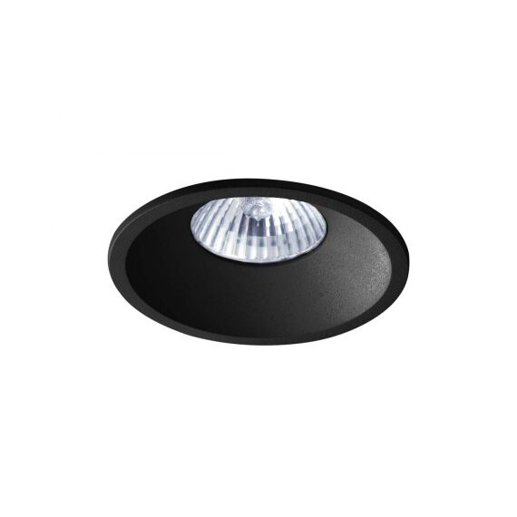 Donolux DL18412/11WW-R Black Встраиваемый светодиодный светильник под сменную лампу