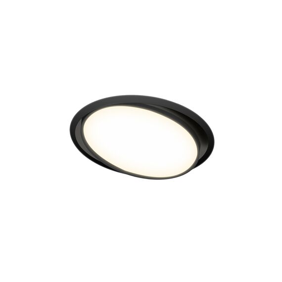 Donolux DL18813/9W Black R Встраиваемая поворотная светодиодная панель, 9Вт