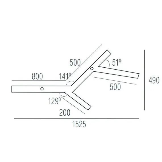Donolux DL18516C051B77 Накладной светодиодный светильник 76.8Вт 3000K, изображение 4