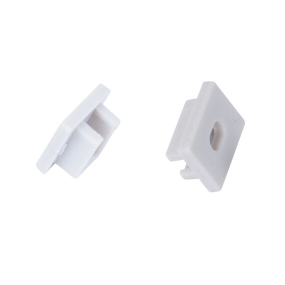 Donolux DNCAP18510G1 Боковая заглушка с отверстием для профиля DN18510 Цвет:Серый,Серия:DN8ALE
