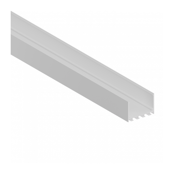 Donolux DN18511H3RAL9003 Накладной алюминиевый профиль, 50х35х3000. Цвет: белый матовый, RAL9003,Серия:DN8ALE