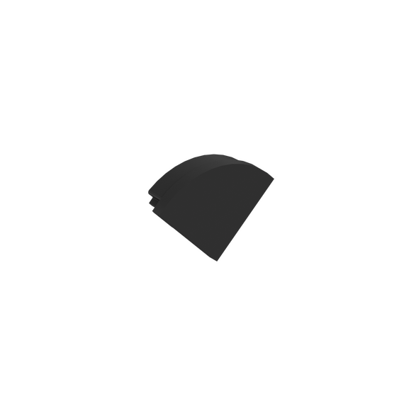Donolux DNCAP18503RAL9005 Боковая  глухая заглушка для профиля DN18503 Цвет:черный,Серия:DN8ALE