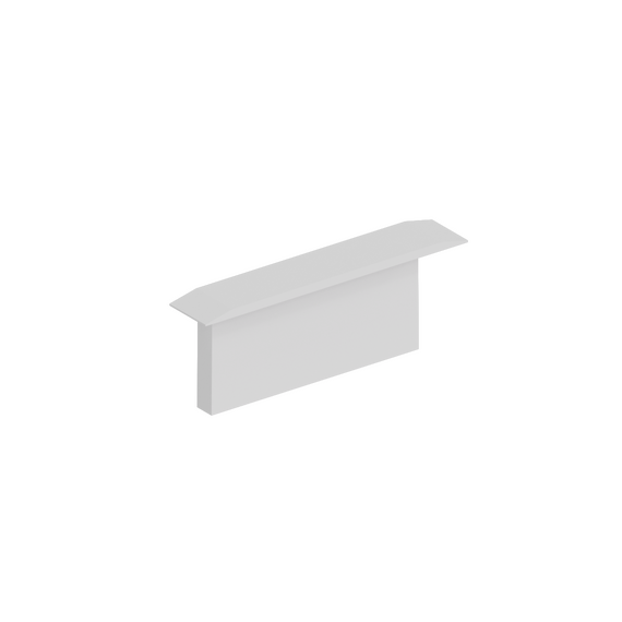 Donolux DNCAP18509RAL9003 Боковая  глухая заглушка для профиля DN18509 Цвет:Белый,Серия:DN8ALE