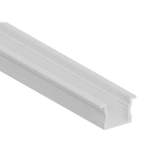 Donolux DN18501RAL9003 Врезной алюминиевый профиль,  23,5х14,5х2000. Цвет: Белый матовый, RAL9003  Серия:DN8ALE, изображение 3