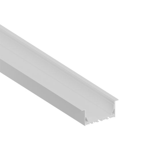 Donolux DN18512RAL9003 Врезной алюминиевый профиль,  85х35х2000. Цвет: Белый матовый, RAL9003,Серия:DN8ALE, изображение 4