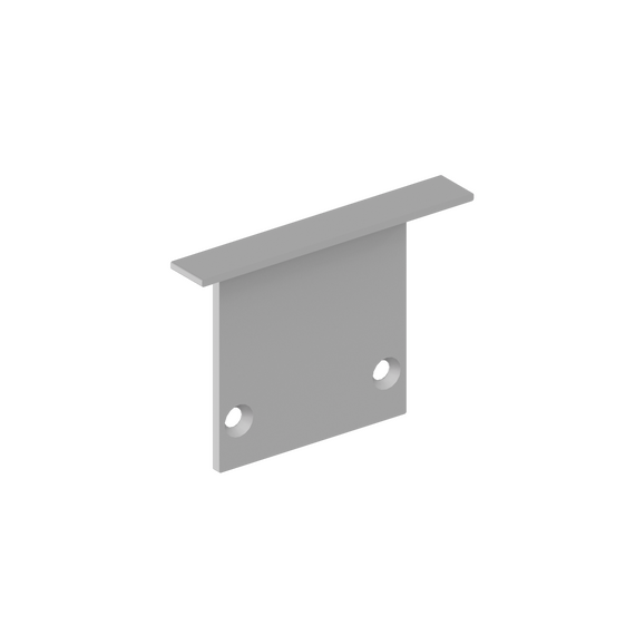 Donolux DNCAP18502Alu Боковая  глухая заглушка для профиля DN18502 Цвет:Анодированное серебро,Серия:DN8ALE