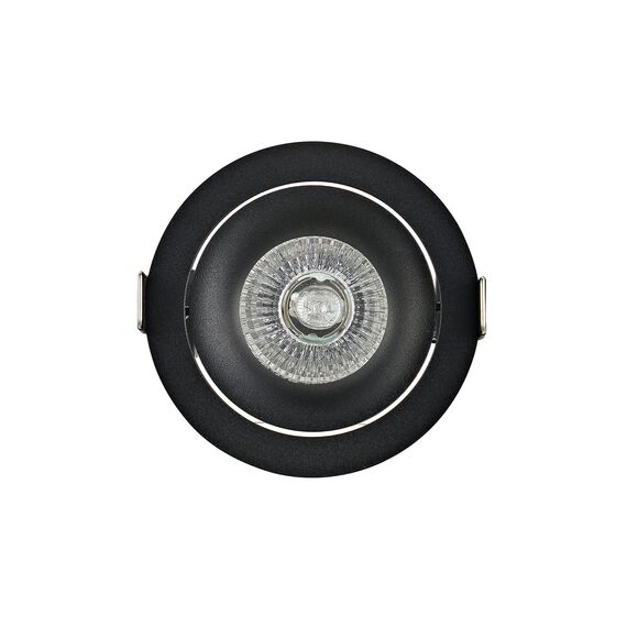 Donolux DL18412/01TR Black Встраиваемый поворотный светильник под сменную лампу, изображение 4
