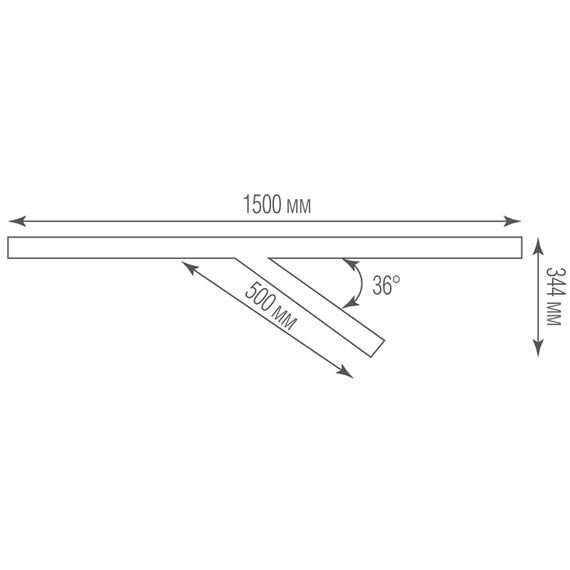 Donolux DL18516S042B115 Подвесной светодиодный светильник 115Вт 4000K, изображение 3