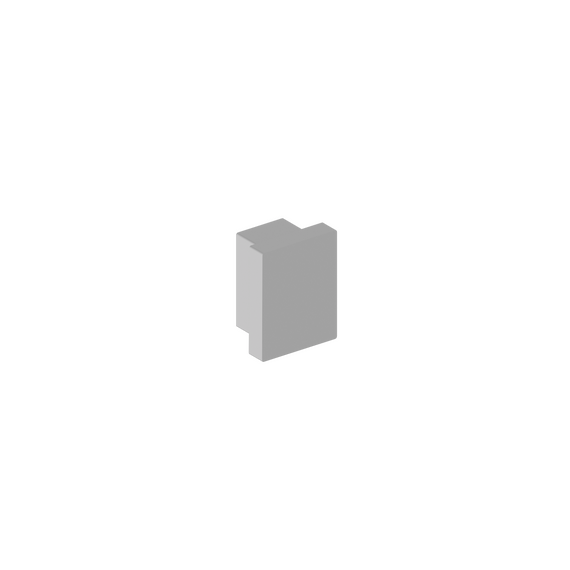 Donolux DNCAP18510 Боковая  глухая заглушка для профиля DN18510 Цвет:Серый,Серия:DN8ALE