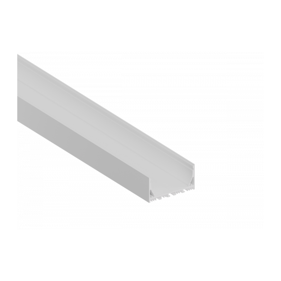 Donolux DN18513RAL9003 Накладной алюминиевый профиль, 70х35х2000. Цвет: Белый матовый, RAL9003,Серия:DN8ALE