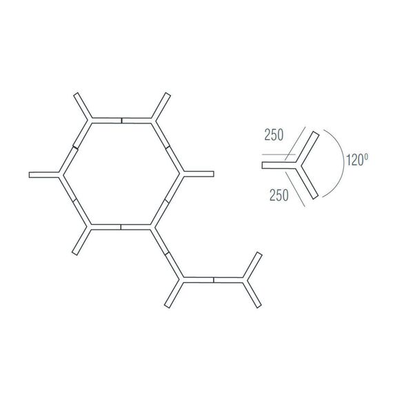 Donolux DL18516C011W29 Накладной светодиодный светильник 28.8Вт 3000K, изображение 2