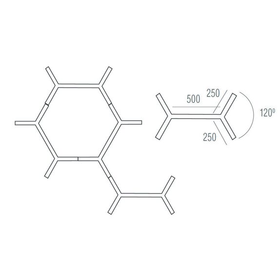 Donolux DL18516S021А57 Подвесной светодиодный светильник 57.6Вт 3000K, изображение 4