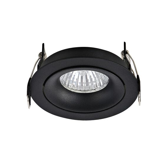 Donolux DL18412/01TR Black Встраиваемый поворотный светильник под сменную лампу, изображение 3