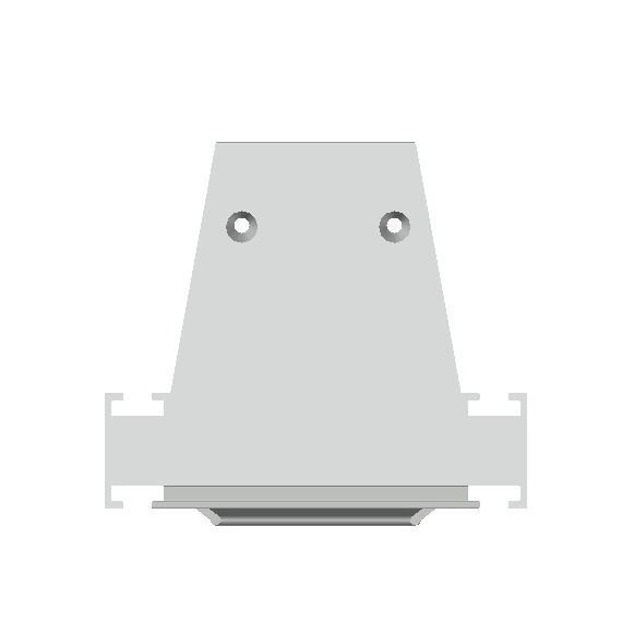 Donolux DNCAP18521RAL9003 Боковая  глухая заглушка для профиля DN18521 Цвет:Белый матовый, RAL9003,Серия:DN8ALE