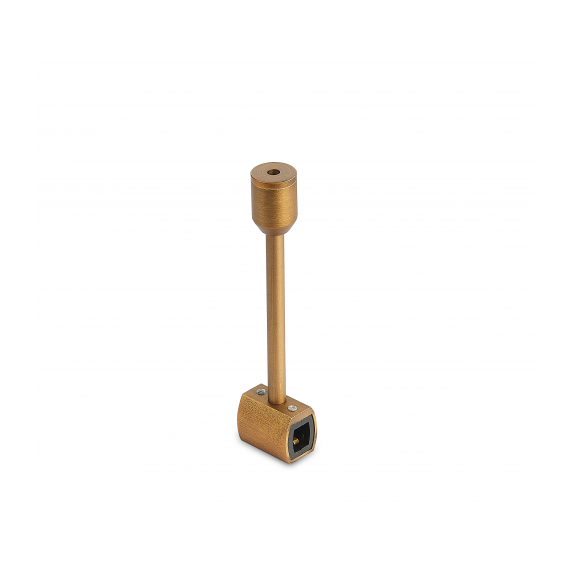 Donolux Connector 180 H135 BBr DL20224 Donolux Magnet Modular System «CODE 1.2», токопроводящий прямой соединитель на стойке для оснований,