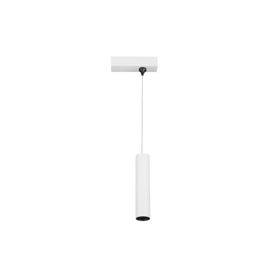 Donolux DL18629-1SQ S Подвес LED, 9Вт, D60, H250мм,  IP20, 3000K, 740Лм, 32° Ra>90, Белый, длина троса 1500мм