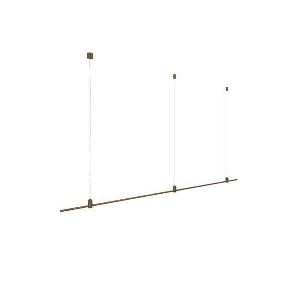 Donolux DL20225L2000C B.Bronze Donolux Magnet Modular System «CODE 1.2», L2000хH95-3000 мм (высота регулируется), DC24V, подвесное, изображение 2