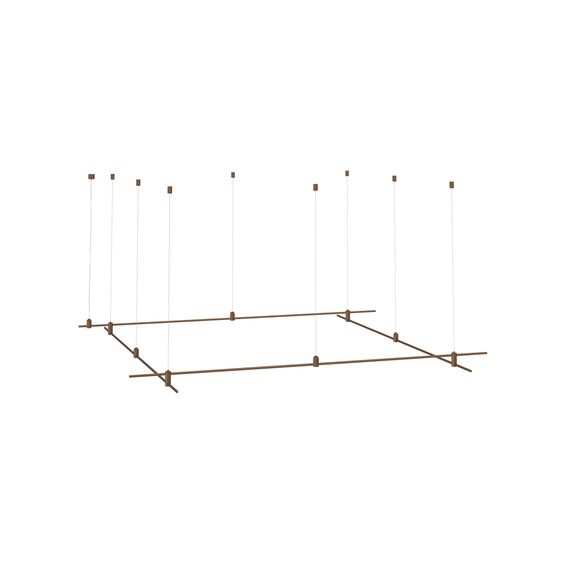 Donolux DL20225L2000x2000C B.Bronze Donolux Magnet Modular System «CODE 1.2», L2000хL2000хH95-3000 мм (высота регулируется), DC24V, подв, изображение 3