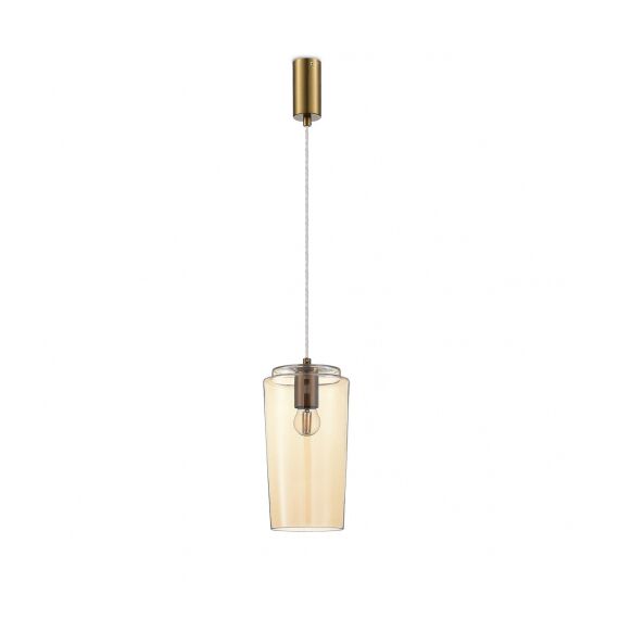 Donolux S111058.1Amber Подвес, D150xH270 мм, 1хЕ27 40Вт, янтарный
