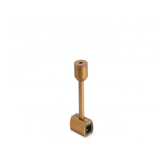 Donolux Connector 180 H95 BBr DL20224 Donolux Magnet Modular System «CODE 1.2», токопроводящий прямой соединитель на стойке для оснований,