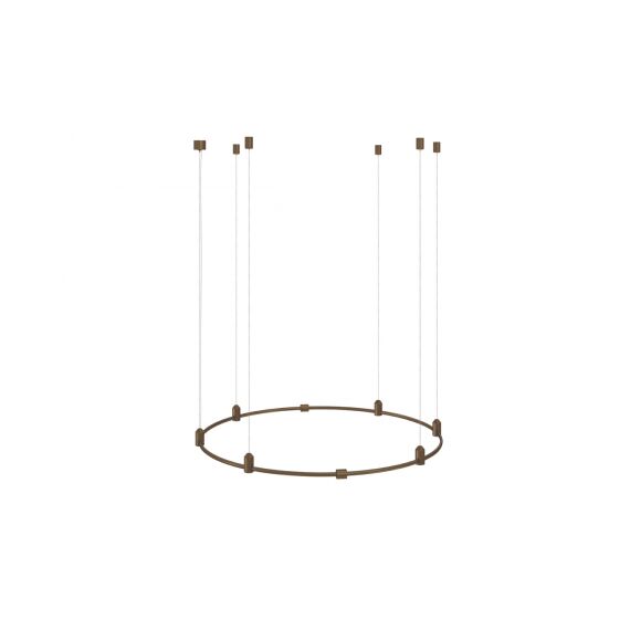 Donolux DL20225D800C B.Bronze Donolux Magnet Modular System «CODE 1.2», D800хH95-3000 мм (высота регулируется), DC24V, подвесное к