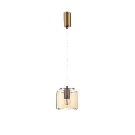 Donolux S111056.1Amber Подвес, D150xH145 мм, 1хЕ27 40В, янтарный
