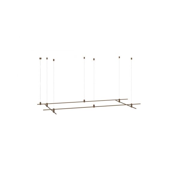 Donolux DL20225L2000x1000C B.Bronze Donolux Magnet Modular System «CODE 1.2», L2000хL1000хH95-3000 мм (высота регулируется), DC24V, подв