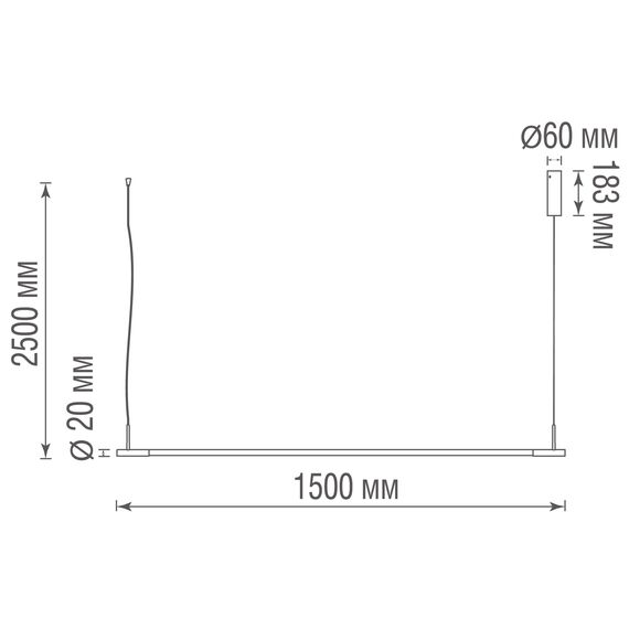 Donolux DL20591S150NW30Brass Подвесной LED светильник Supreme, 30Вт, 4000К, изображение 5